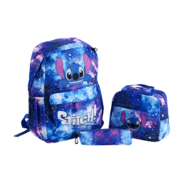 14 Inch Backpack 3 Pcs Set -Stitch